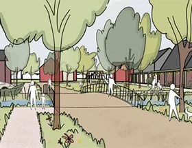 Straat in Doesenburg